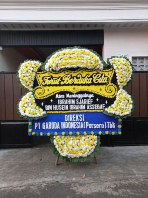 Papan Bunga Duka di Keling