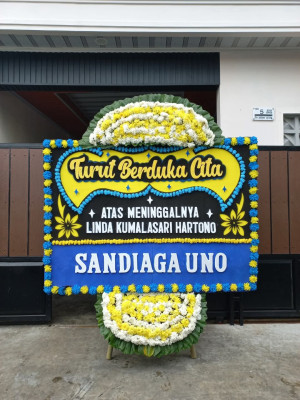 Papan Bunga Duka di Keling